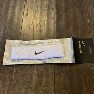 Nike headband sweat band terry cloth gym white black new women’s mens